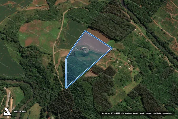 Imagem de satélite de SÍTIO DO FILIPE - Parte 1 em Jaborá - SC