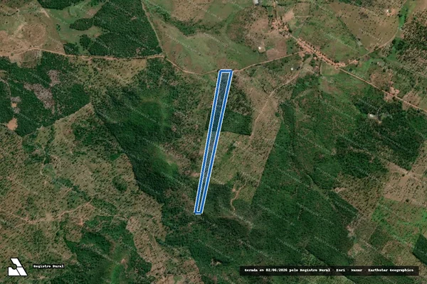 Imagem de satélite de Fazenda São Raimundo - RANCHO RENASCER em Igarapé Grande - MA