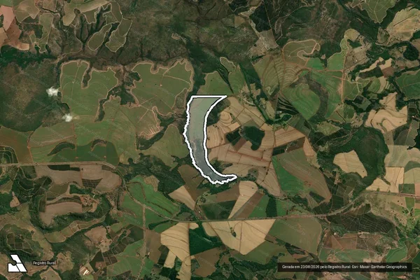 Imagem de satélite de Fazenda São João - Gleba 04 em Altinópolis - SP