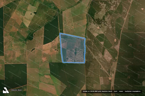 Imagem de satélite de Fazenda Araçá em Ribas do Rio Pardo - MS