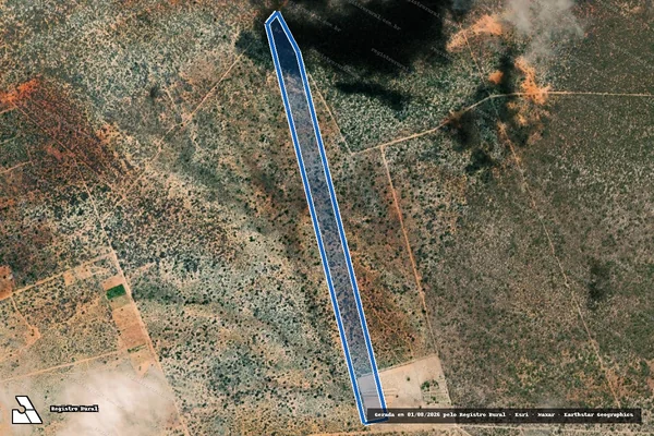 Imagem de satélite de Fazenda Bom Jesus - GLEBA_8 em Inajá - PE
