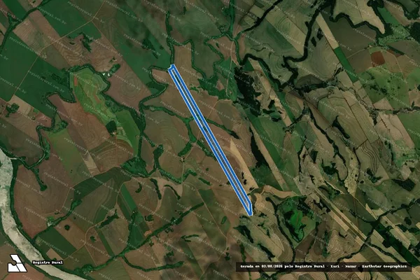 Imagem de satélite de Lote 204 - Lote 204 em Itambé - PR