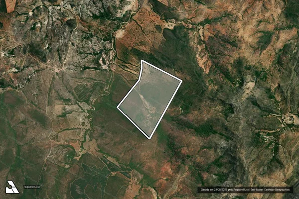 Imagem de satélite de FAZENDA CUSTÓDIA - Parte 1 em Grão Mogol - MG