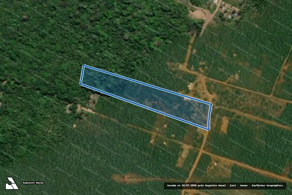 Imagem de satélite de PIC BELA VISTA - GLEBA 03 - LOTE 298O - Parte 01 - PIC Bela Vista ? Lote 298O Parcela 01 em Iranduba - AM