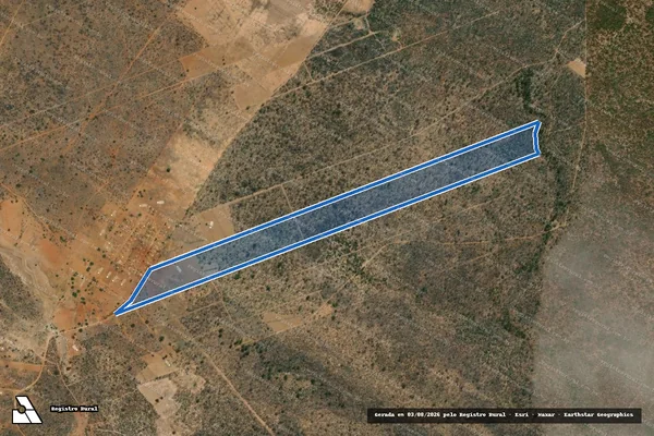 Imagem de satélite de P. A. Luiz Gonzaga ? Lote 04 - LT-04 em Santa Maria da Boa Vista - PE