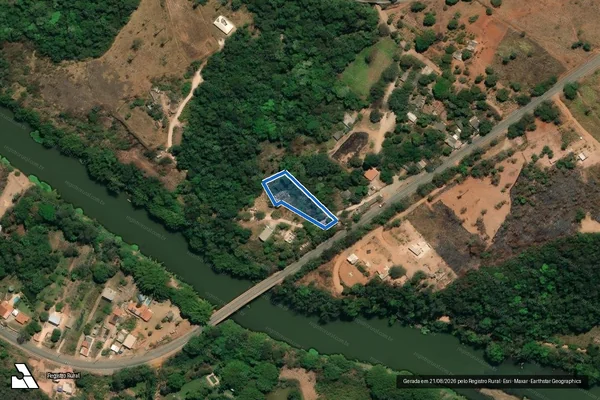 Imagem de satélite de Lote 38 Gleba A ? PA Dois de Julho - Perímetro em Betim - MG