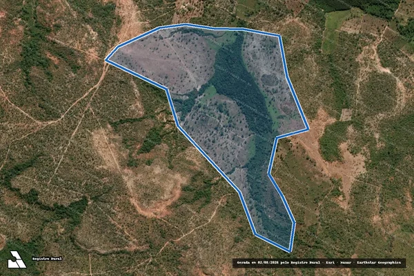Imagem de satélite de FAZENDA CABECEIRA DO BREJINHO - PARTE 01 em Ribeiro Gonçalves - PI