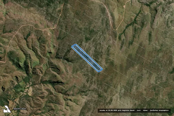 Imagem de satélite de Lot. Canjicas Agroflorestal - PARTE 2 em Cavalcante - GO