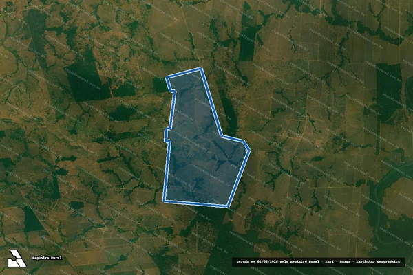 Imagem de satélite de FAZENDA BELO MONTE, SEBASTIÃO - II