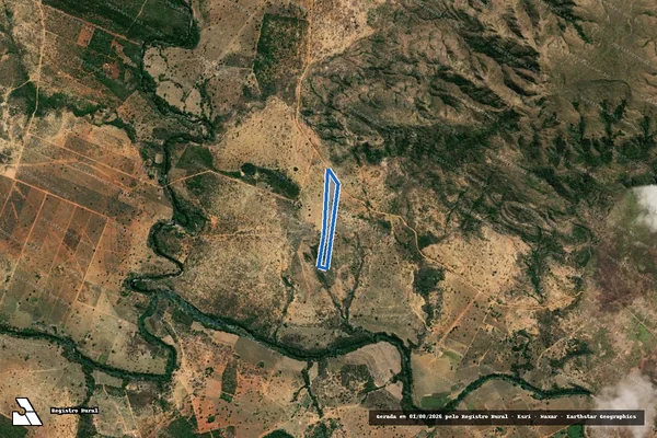 Imagem de satélite de FAZENDA SENHORA DA PAZ - Gleba 33 em Buritis - MG