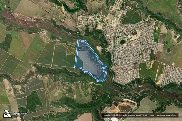 Imagem de satélite de FAZENDA CÓRREGO DO OURO - ÁREA 5 em Pinheiros - ES