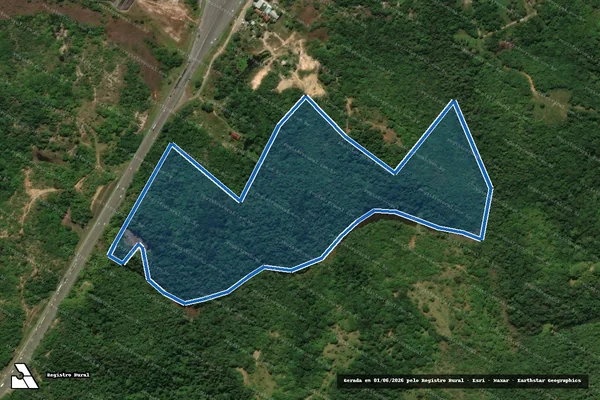 Imagem de satélite de FAZENDA PARQUE VIANA - Parte 1 em Camaçari - BA