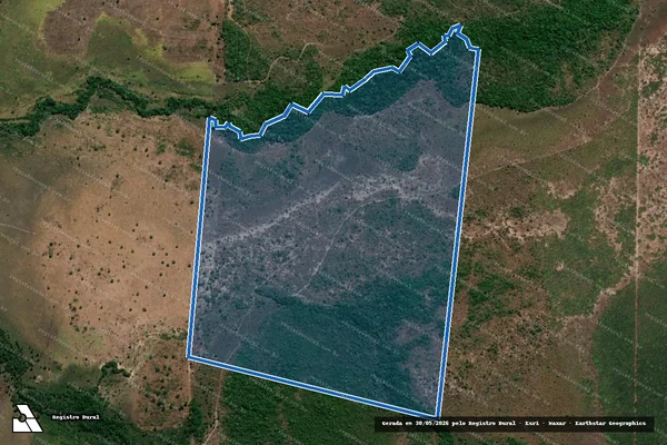 Imagem de satélite de Lote 71, do Loteamento Marianópolis, Gleba 04, 4ª Etapa - Parte Remanescente em Marianópolis do Tocantins - TO
