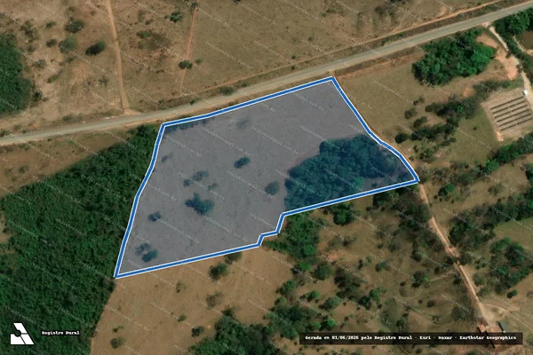 Imagem de satélite de Fazenda Segredo - PARCELA 02 em Esmeraldas - MG
