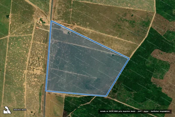 Imagem de satélite de FAZENDA DONANA PARTE II - PARTE 1 em Jatobá - MA