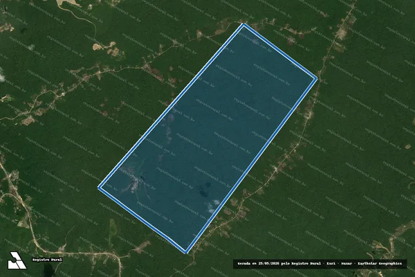 Imagem de satélite de FAZENDA BELA VISTA - Parte 1 em Rio Preto da Eva - AM