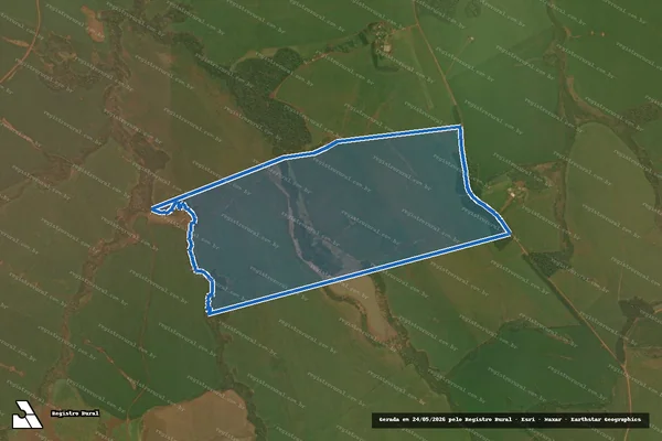 Imagem de satélite de Fazenda Belizário em Panambi - RS