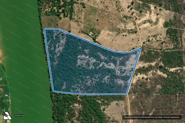 Imagem de satélite de FAZENDA PAULISTA - 01 em Bom Jesus da Lapa - BA