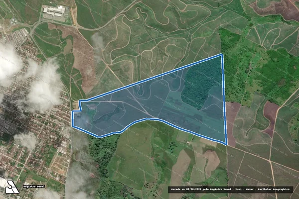 Imagem de satélite de GRANJA ASA BRANCA - Parcela 1 em Carpina - PE