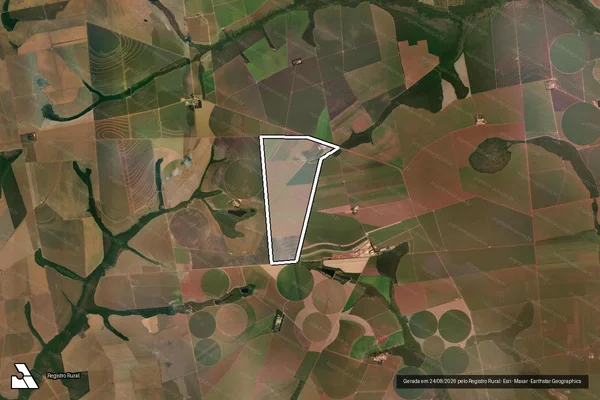 Imagem de satélite de Fazenda Cuiabana em Primavera do Leste - MT