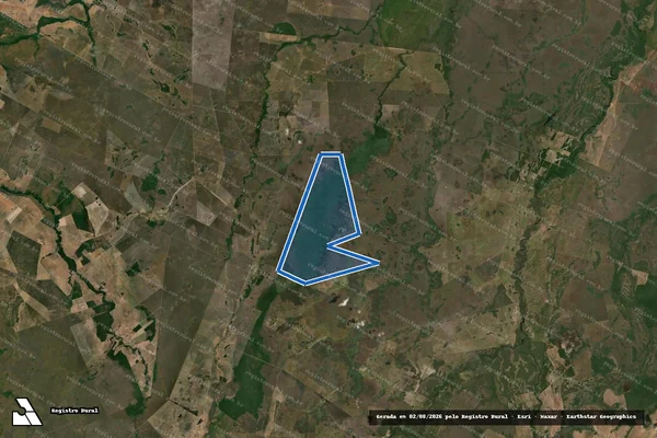 Imagem de satélite de Fazenda Planície - Parte 1 em Araguaiana - MT