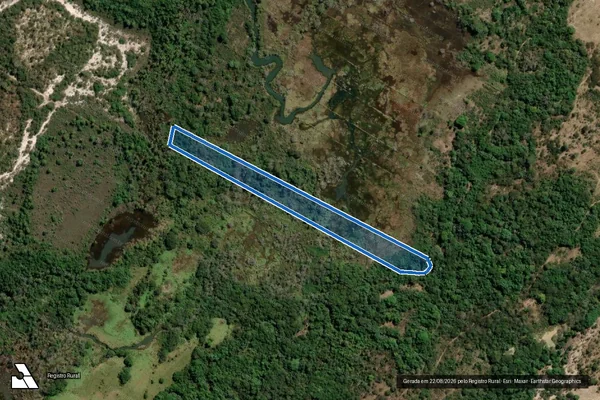 Imagem de satélite de P.A SANTO ANTONIO- LOTE A-02 - LOTE A-02 em Arinos - MG
