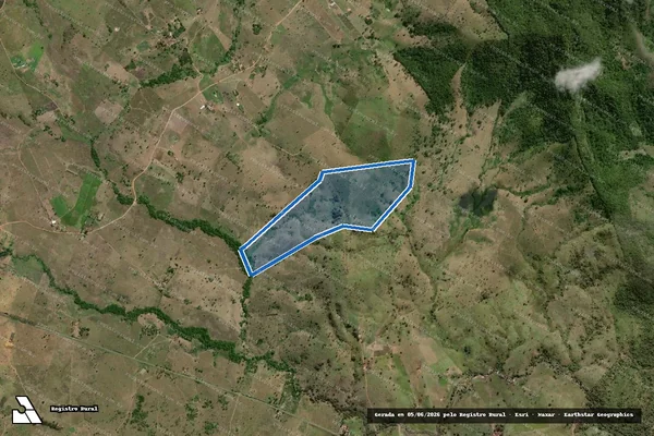 Imagem de satélite de FAZENDA NOVO ORIENTE - Parte 1 em Itarantim - BA