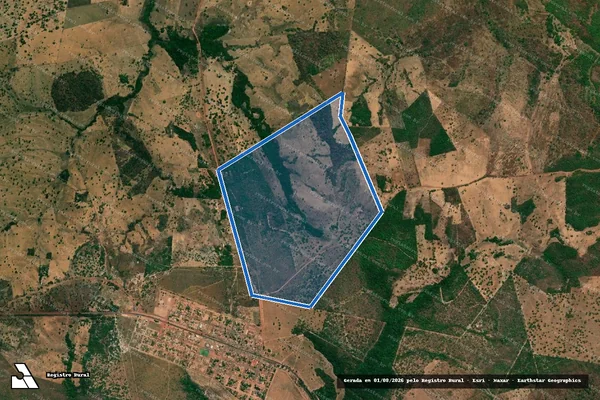 Imagem de satélite de FAZENDA BOA VISTA - 001 em Monte Santo do Tocantins - TO