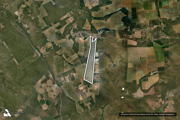 Imagem de satélite de Fazenda São José - Parte 2 em São Desidério - BA