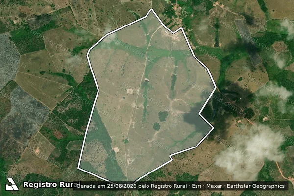 Imagem de satélite de BOM JESUS em Santa Inês - MA