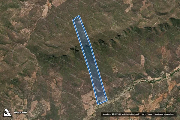Imagem de satélite de SITIO AÇUDE - GLEBA-B em Aiuaba - CE