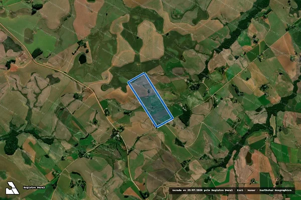 Imagem de satélite de PA Ramada  / Lote 61 - Lote 61 em Júlio de Castilhos - RS