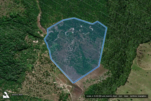 Imagem de satélite de FAZENDA ZÉ REVOLTOSO - FAZENDA ZÉ REVOLTOSO em Canavieiras - BA