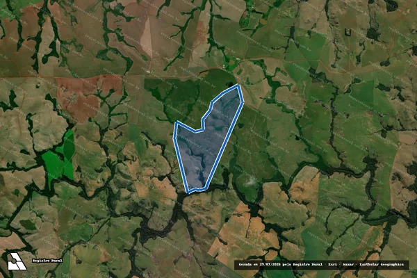 Imagem de satélite de SEM DENOMINAÇÃO em Júlio de Castilhos - RS