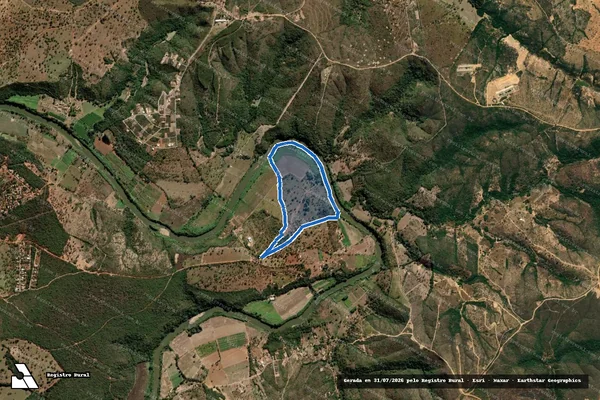 Imagem de satélite de ?SÍTIO SÃO JOSÉ? - Parcela 1 em Jequitibá - MG