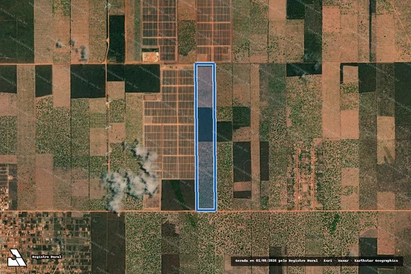 Imagem de satélite de LOTE 35 ? VPE - Parte 1 em Serra do Mel - RN