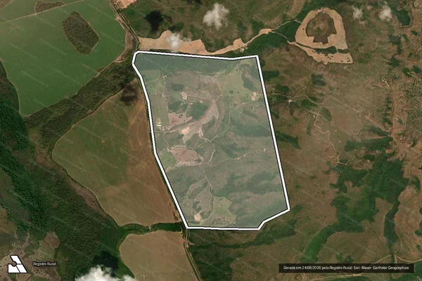 Imagem de satélite de GLEBA ENGEITADO em Riachão - MA