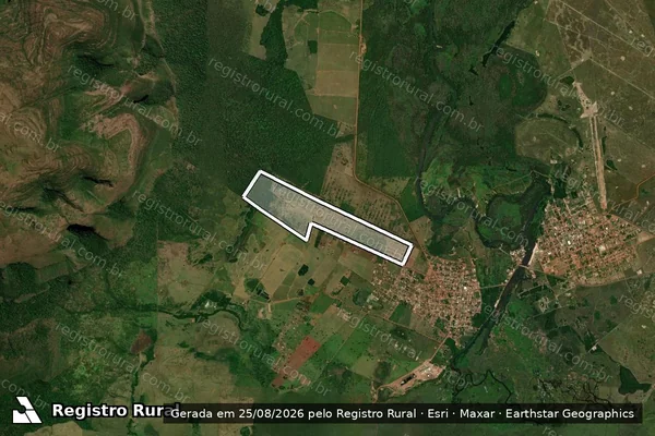 Imagem de satélite de AUXILIADORA / PARTE 1 em Vila Bela da Santíssima Trindade - MT