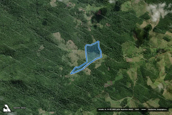 Imagem de satélite de FAZENDA SÃO JOSÉ - GLEBA01 em Santa Luzia - BA