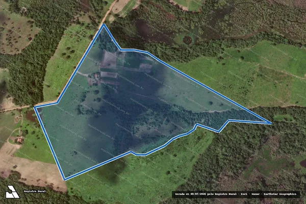 Imagem de satélite de Lote 42 ? Projeto de Assentamento Santa Dica - Lote 42 Gleba B ? P.A. Santa Dica em Porangatu - GO