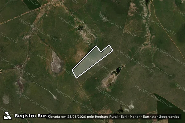 Imagem de satélite de FAZENDA CERRADÃO - 001 em Grão Mogol - MG