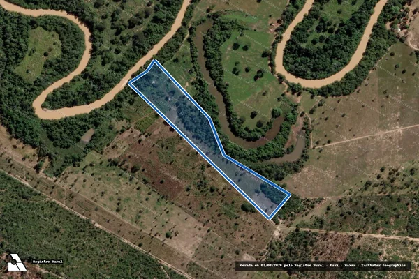 Imagem de satélite de Fazenda 10 Irmãos - Parte 3 em São Romão - MG