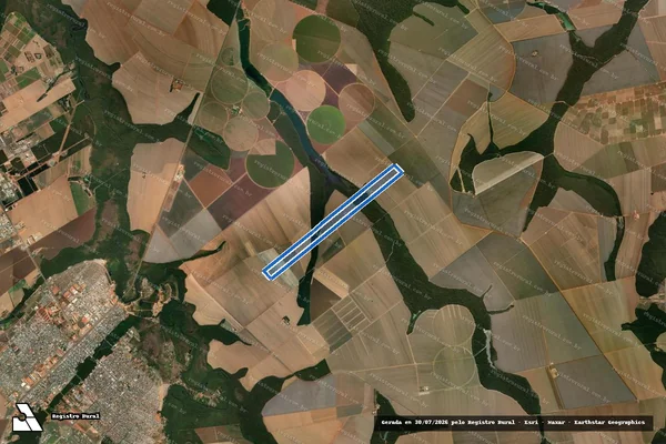 Imagem de satélite de Fazenda Abacate Lote IV - Parte 1 em Sorriso - MT