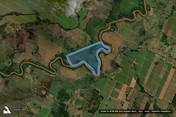 Imagem de satélite de Fazenda Vista Alegre - Parcela 1 em Dourados - MS