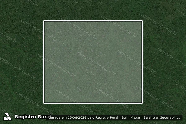 Imagem de satélite de FAZENDA MOERERU - Parte 1 em Colniza - MT