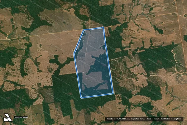 Imagem de satélite de FAZENDA VISTA ALEGRE - FAZENDA VISTA ALEGRE em Nova Monte Verde - MT