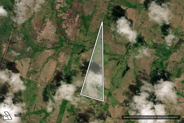 Imagem de satélite de FAZENDA TRÊS IRMÃOS II - Parte 2 em Nova Olinda do Maranhão - MA