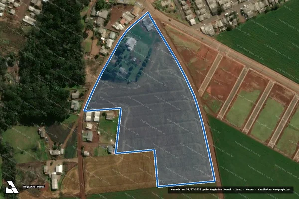 Imagem de satélite de Fazenda São Pedro  - Gleba 02 - Gleba 02 em Abelardo Luz - SC