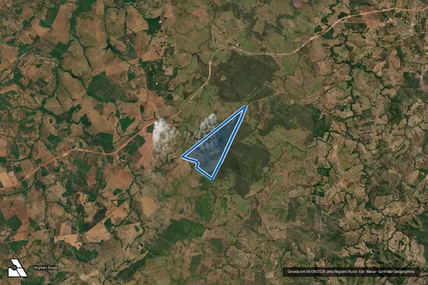 Imagem de satélite de FAZENDA MATA ALTA - 001 em Pilar de Goiás - GO