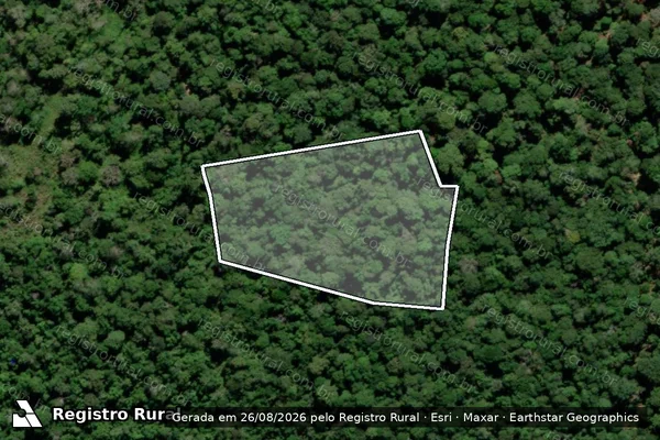 Imagem de satélite de FAZENDA SÃO SEBASTIÃO - PARCELA 04 em Linhares - ES